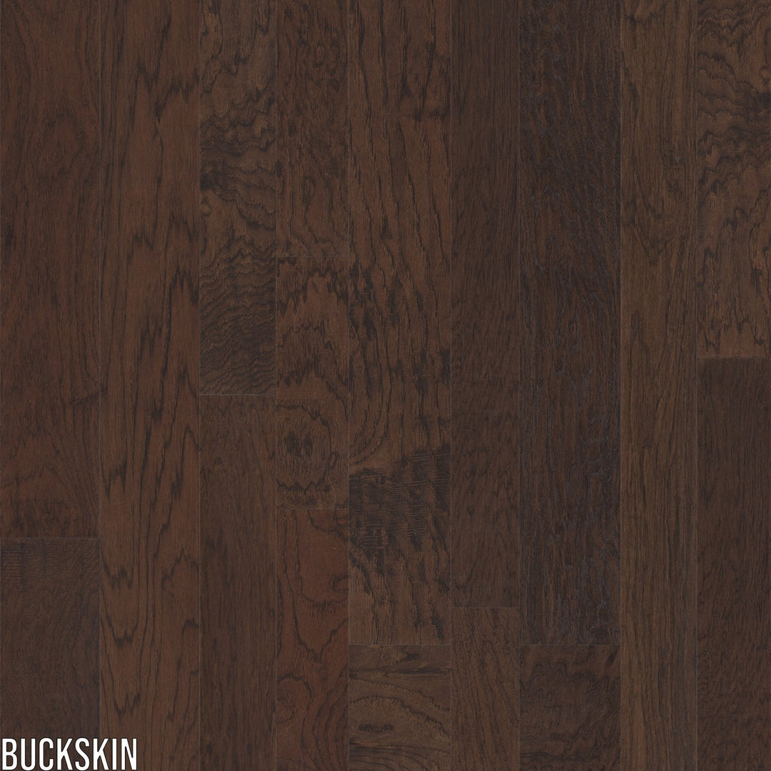 HAND-SCRAPED HICKORY BUCKSKIN - ENGINEERED - 3/8"(3", 5", 6-1/2") - RICHMOND COLLECTION