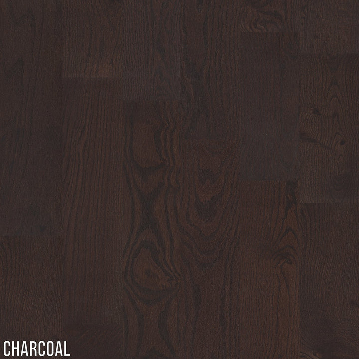 SOLID BRUSHED OAK CHARCOAL - 3/4" x 4-15/16" - BILTMORE COLLECTION