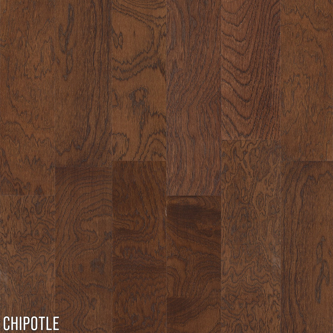 ENGINEERED CLICK HICKORY CHIPOTLE - 1/2" x 5" - CASTLE COLLECTION