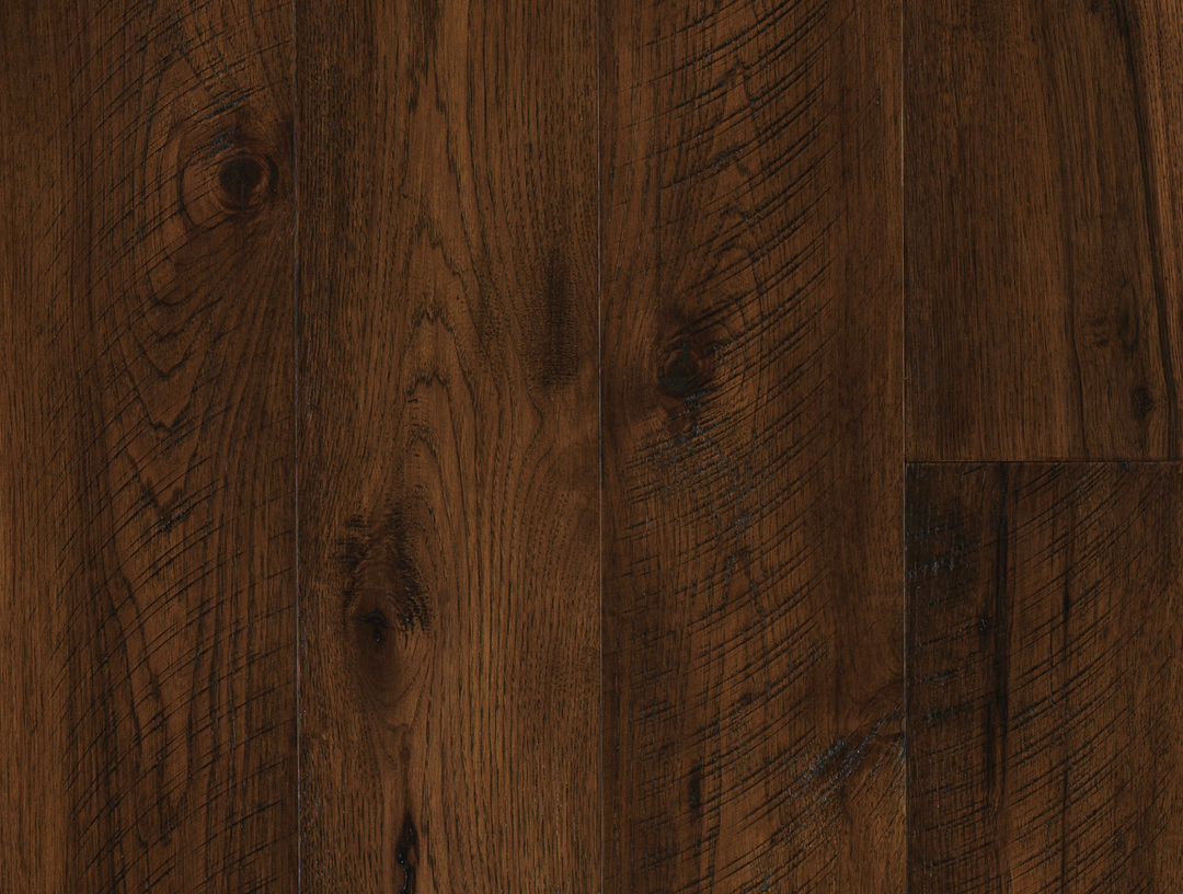 ENGINEERED HICKORY BREWERY TIMBER - 3/8" x 7.5" - BARNWOOD COLLECTION