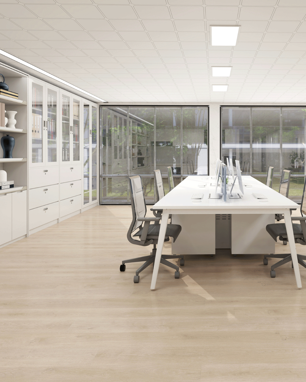 EVOLUX OSLO ASH  | 9" x 60"  WHISPER WOODS LITE COLLECTION