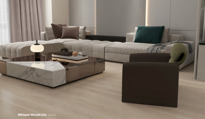 EVOLUX OSLO ASH  | 9" x 60"  WHISPER WOODS LITE COLLECTION