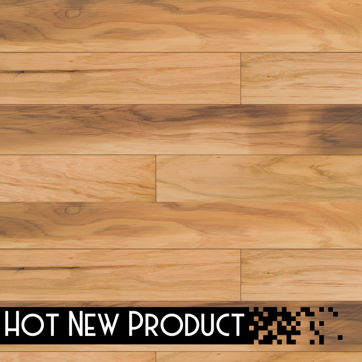 ENGINEERED HICKORY NATURAL - 3/8" X 5" - LAKE SHORE COLLECTION