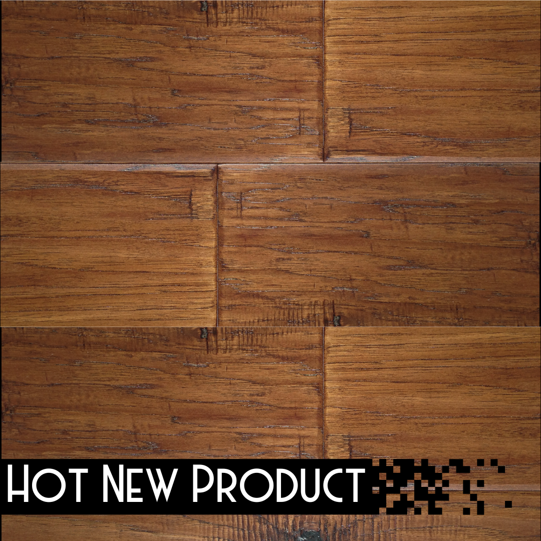 ENGINEERED HICKORY LIVINGSTON GOLD - 1/2" x 5" - BUCKS COUNTY COLLECTION