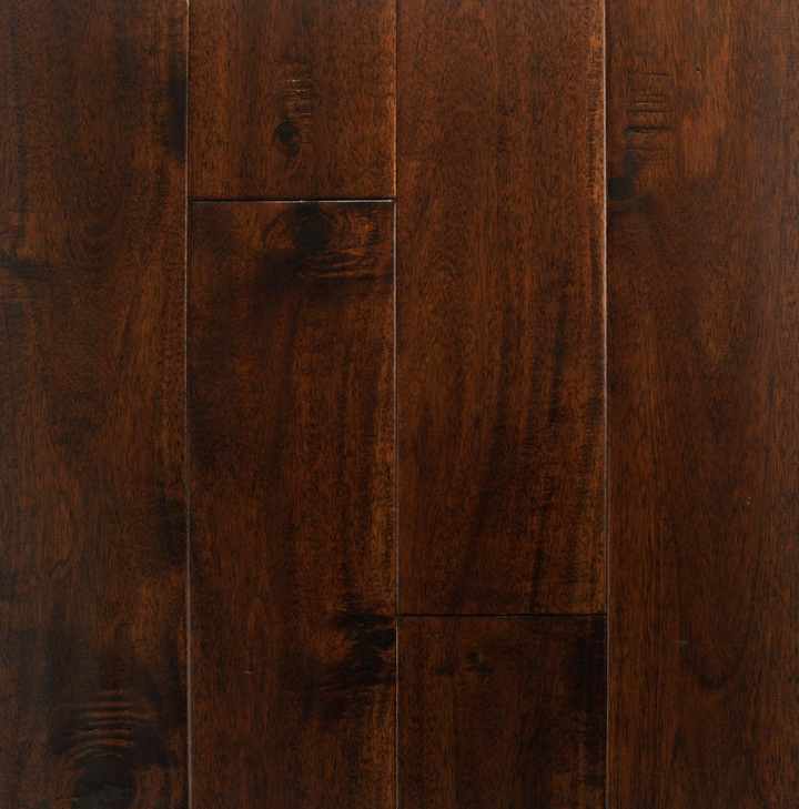 ENGINEERED WIDE LEAF ACACIA JASMINE - 3/8" X 5"  (HAND-SCRAPED) - LIMITED STOCK