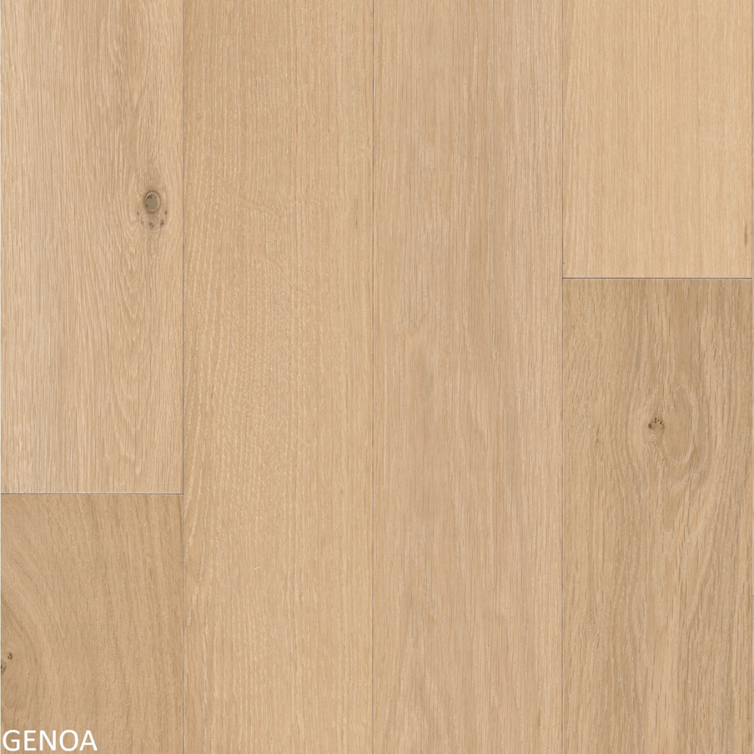 ENGINEERED BRUSHED OAK GENOA - 3/4" X 5" - MILANO COLLECTION - 4mm Wear Layer