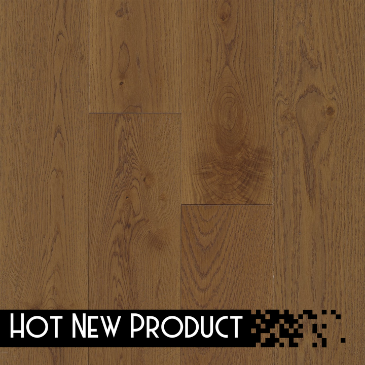 SOLID BRUSHED OAK SAVONA - 3/4" x 4-4/5" - ROMAN COLLECTION