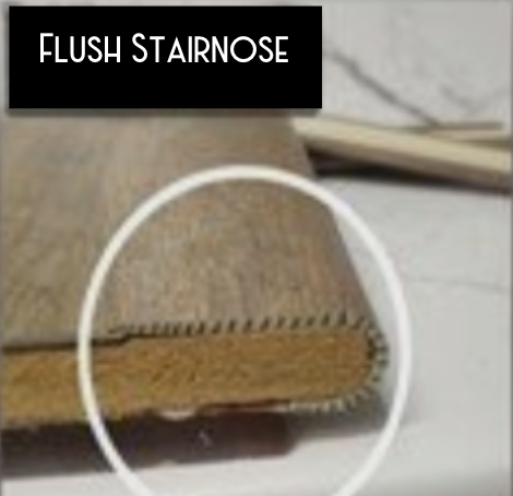 Flush Stairnose - LVP (Only For Specific Collections) - L.W. Mountain