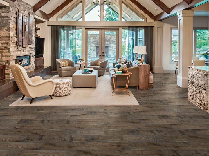 ENGINEERED OAK IRON GATE - 1/2" x 7.5" - SMOKEHOUSE COLLECTION