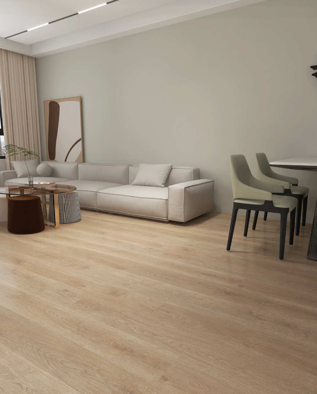 EVOLUX CENOTE HICKORY  | 9" x 60"  WHISPER WOODS LITE COLLECTION