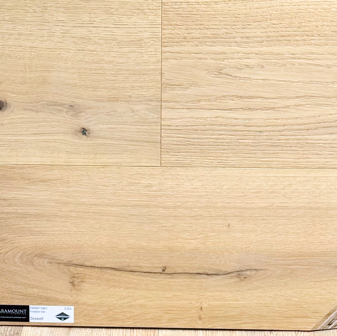 ENGINEERED OAK SEAWELL - 9/16" X 9-1/2" - FAIRWAY TIMES COLLECTION