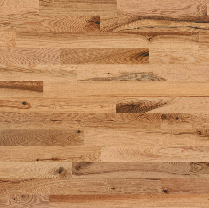 SOLID RED OAK NATURAL - 3/4" x 3.25" - MONTEBELLO COLLECTION