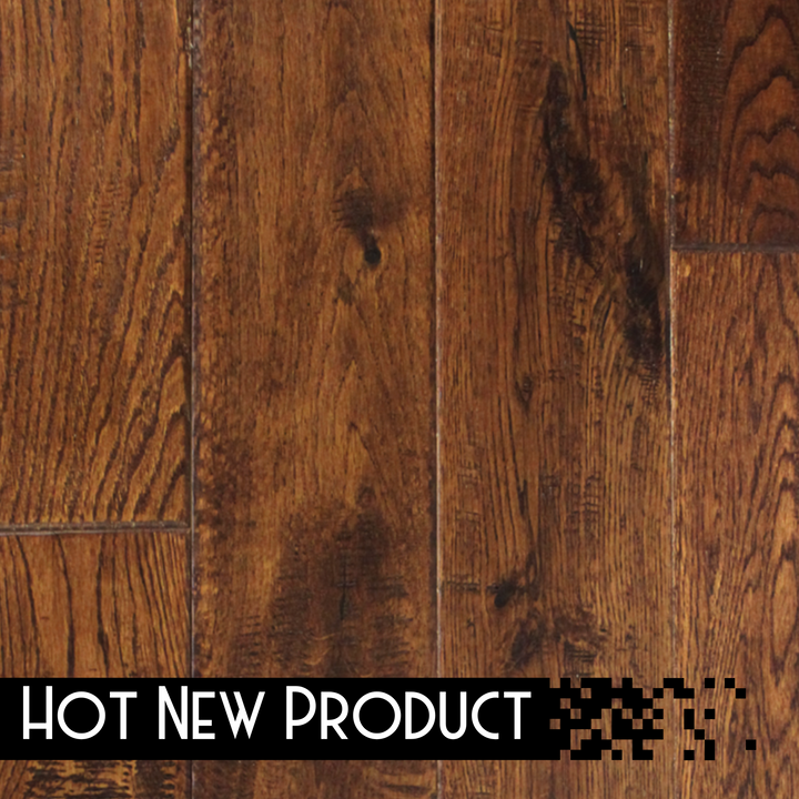 SOLID OAK BROWN RAINER - 3/4" x 5" - MOUNTAIN HERITAGE COLLECTION