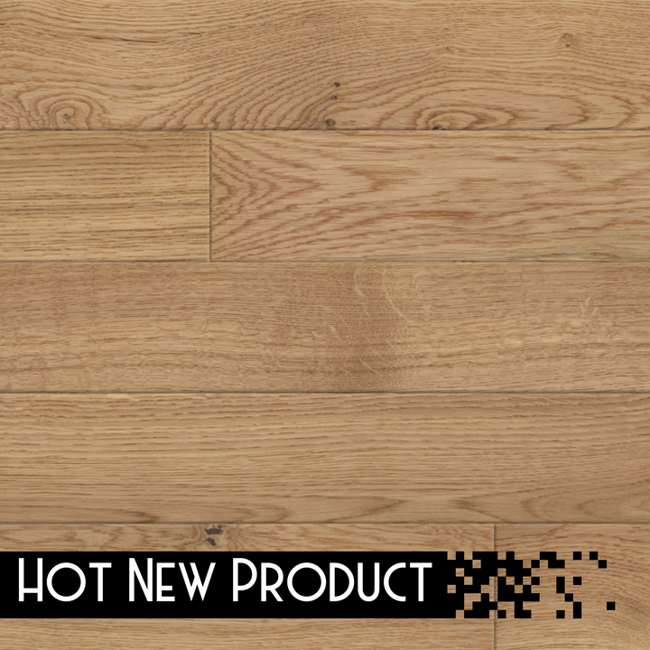 SOLID NATURAL OAK - 3/4" x 3.5" - CLASSICS COLLECTION