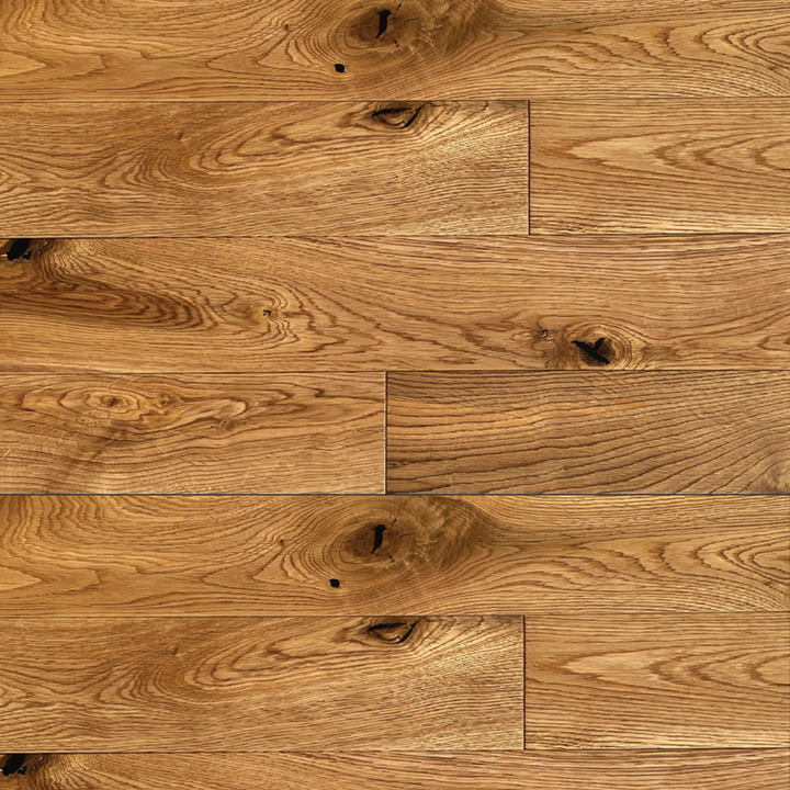 SOLID WIRE-BRUSHED OAK SUNRISE - 3/4" x 3.5" - COBBLESTONE CREEK COLLECTION