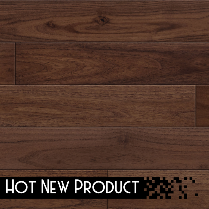 SOLID WALNUT BLACK LOCUST - 3/4" x 3-5/8" - CLASSICS COLLECTION