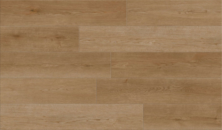 Wooden flooring with a natural brown finish