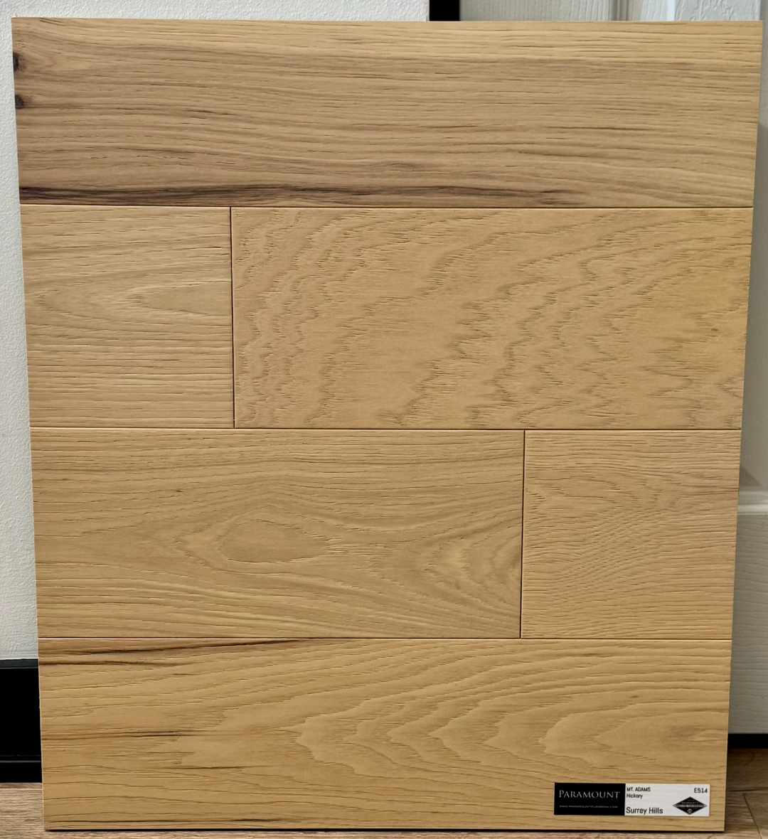 light wood floor with dark graining