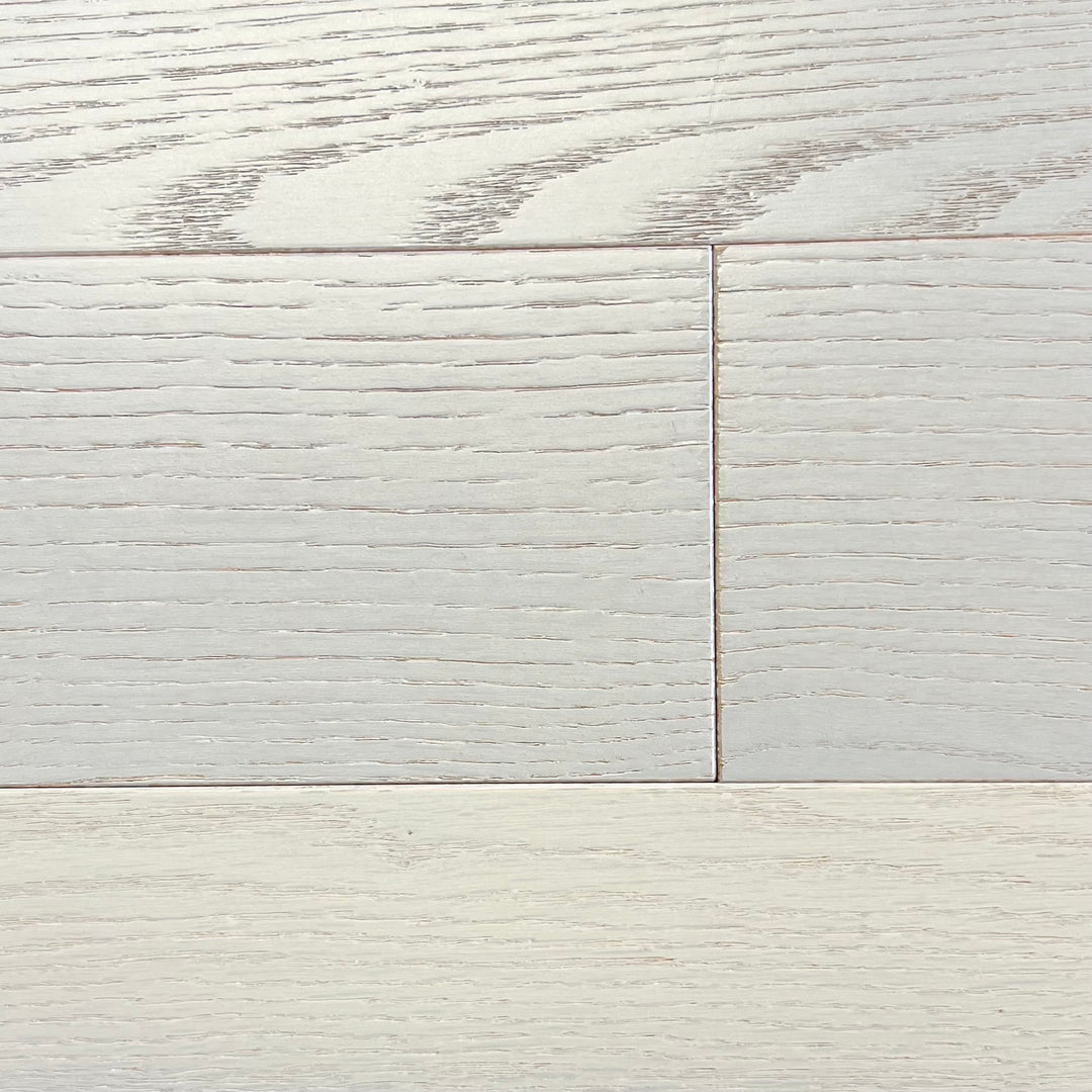 SOLID BRUSHED OAK PEARL - 3/4" x 4-15/16" - BILTMORE COLLECTION