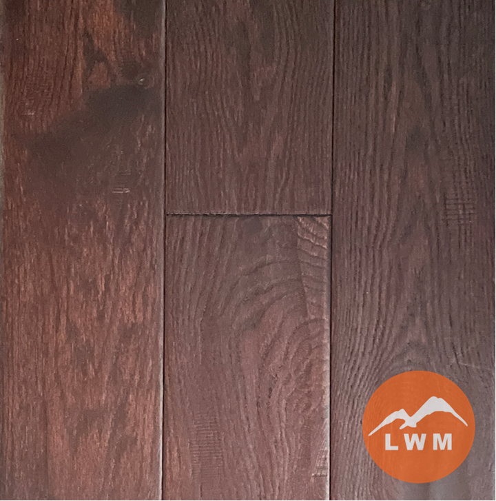 SOLID HAND-SCRAPED OAK JAVA - 3/4